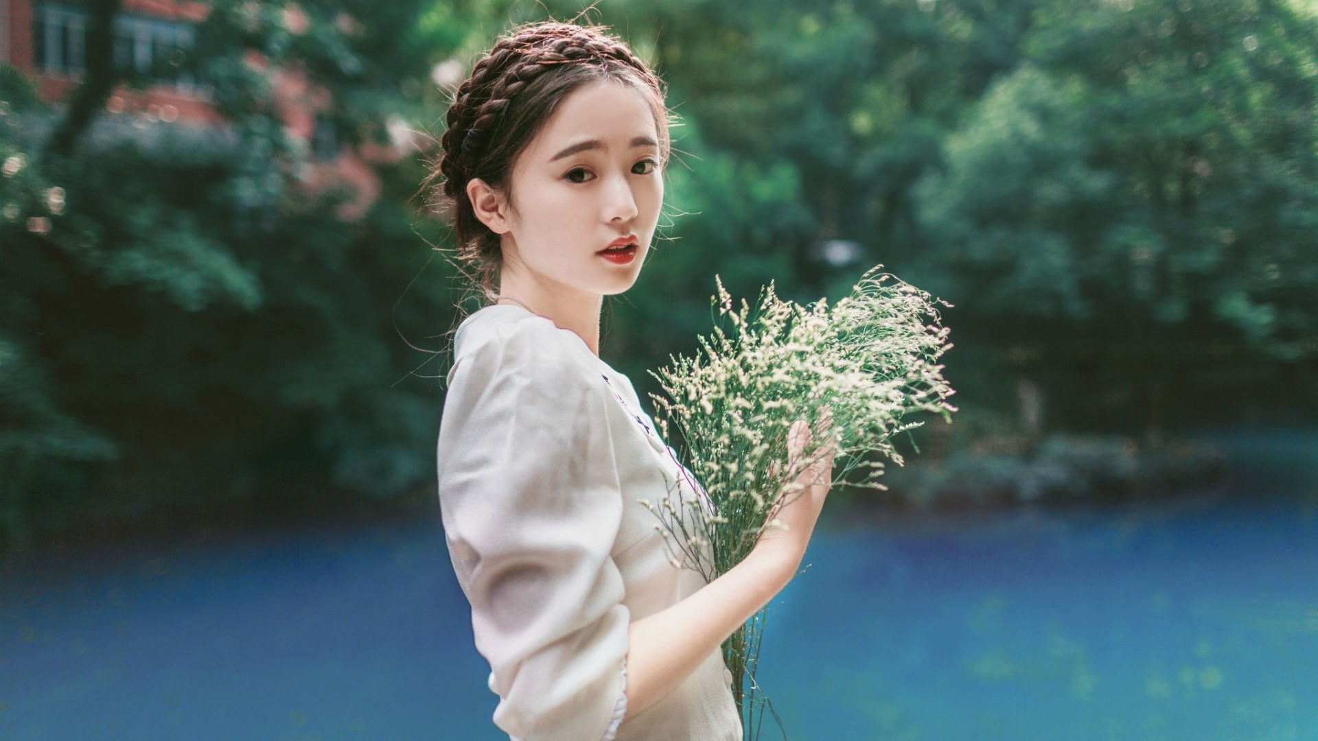 用时间治疗伤口,美女,唯美,治愈系美女图片高清壁纸