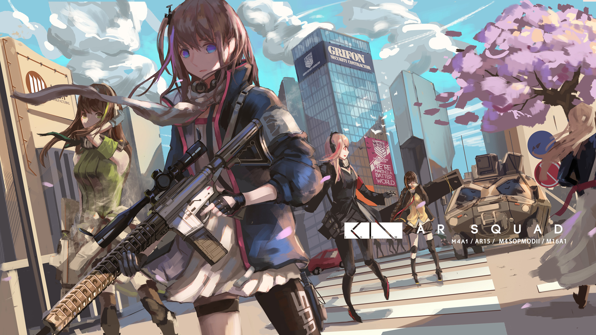 少女前线2k高清壁纸