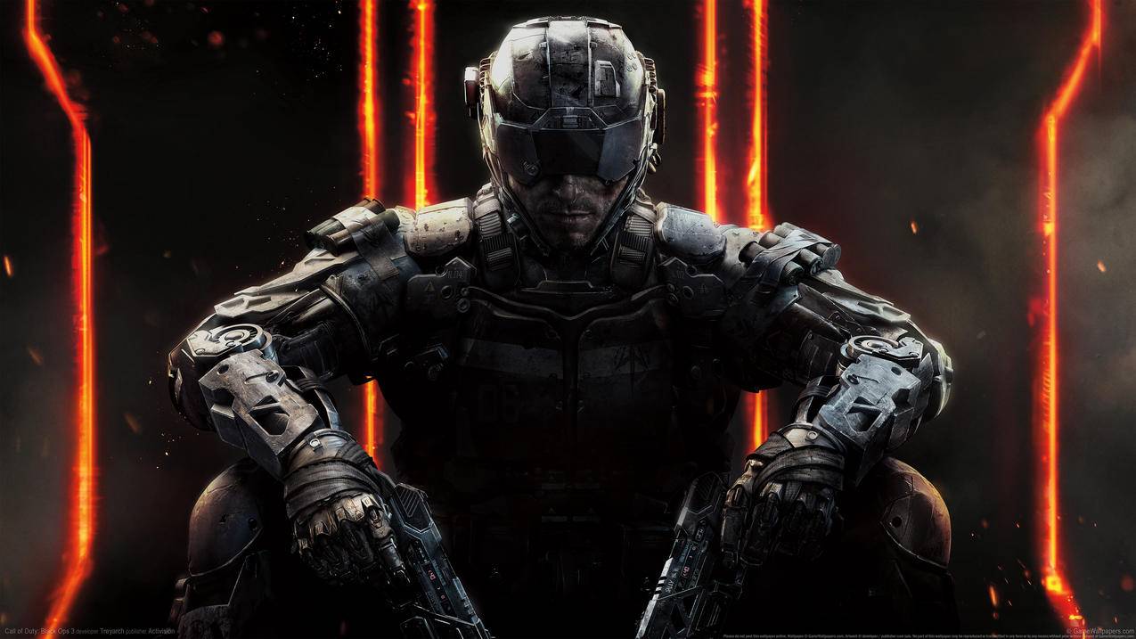 《使命召唤12 黑色行动3 Call of Duty Black Ops 3》4K游戏精选高清壁纸