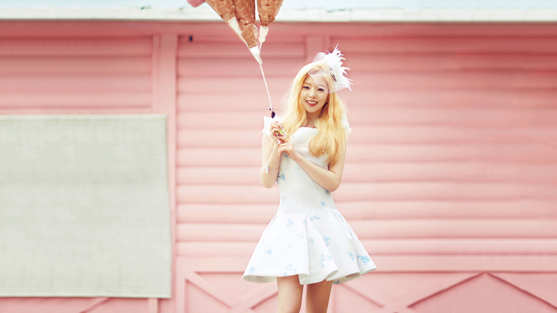 Red Velvet，红色天鹅绒，甜美写真，Irene，裴珠泫，桌面高清壁纸