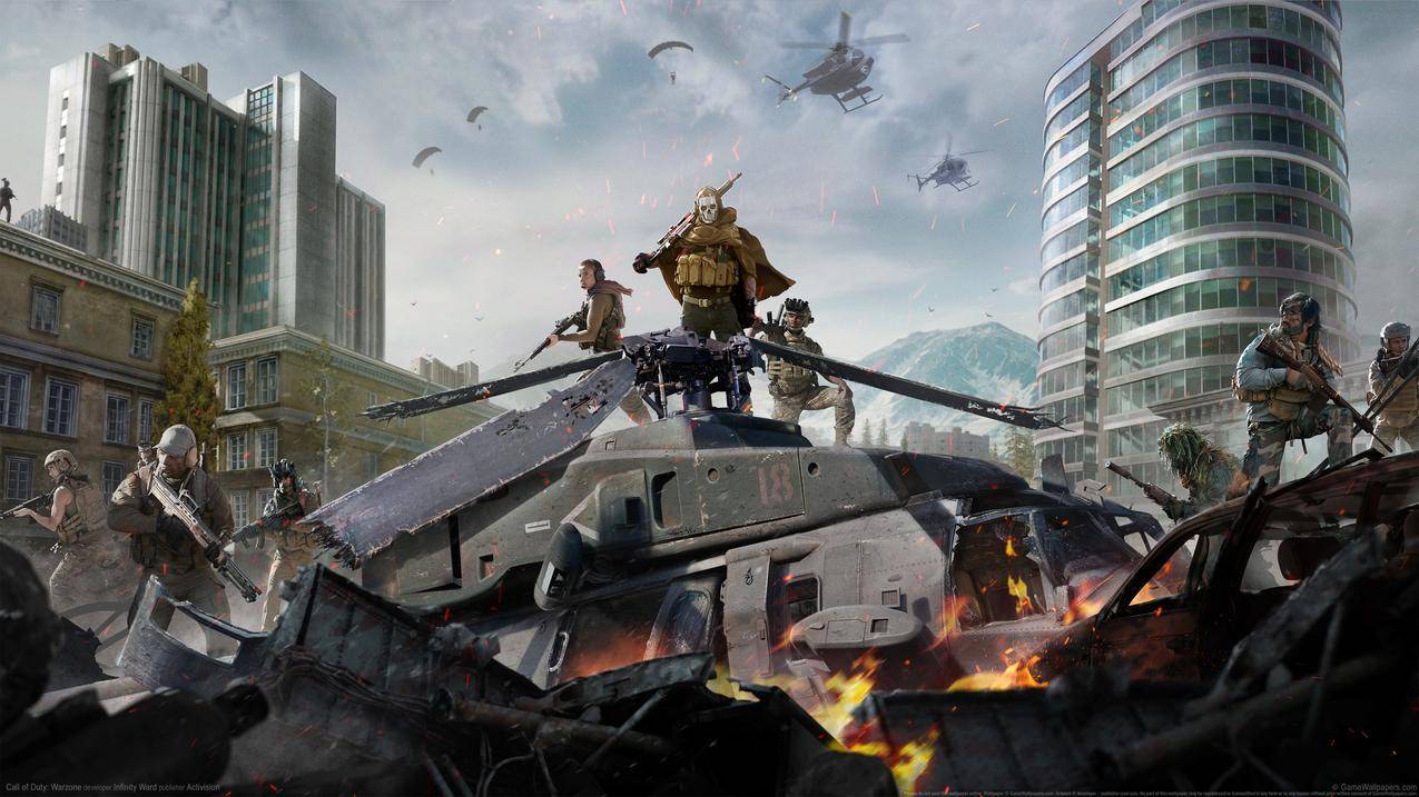 使命召唤战区《Call of Duty: Warzone》4k游戏高清壁纸3840x2160