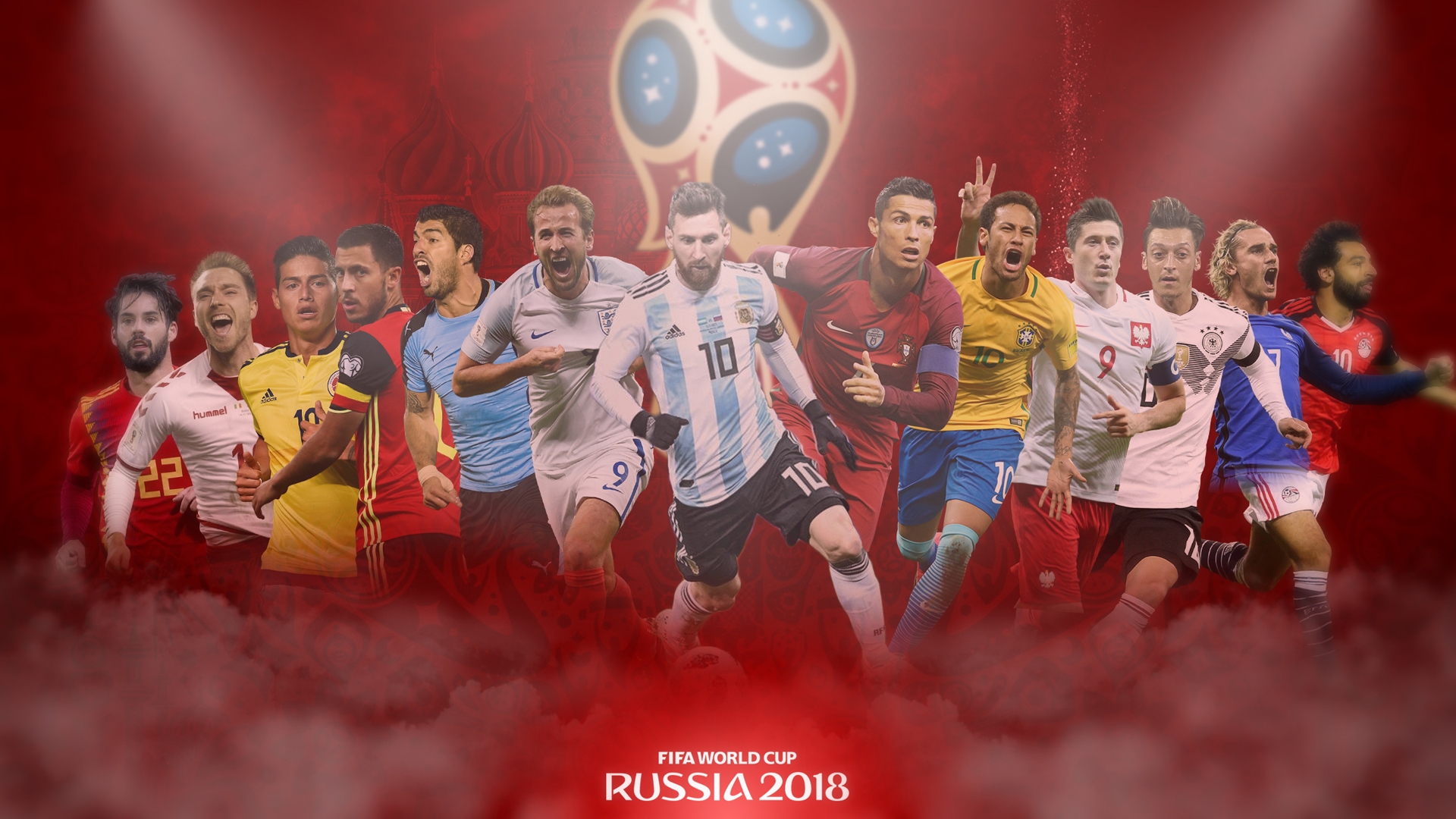 2018年俄罗斯FIFA世界杯桌面高清壁纸