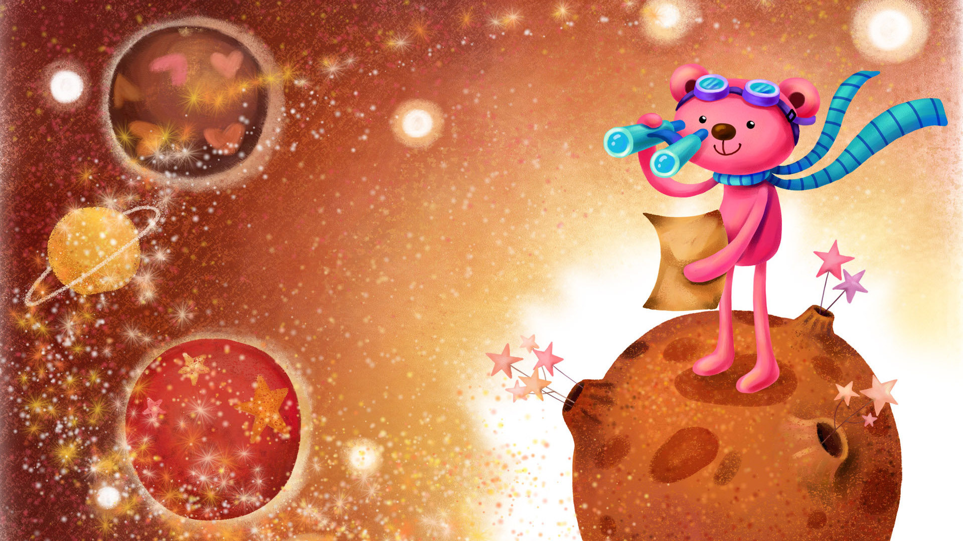 奇幻魔法星球桌面高清壁纸