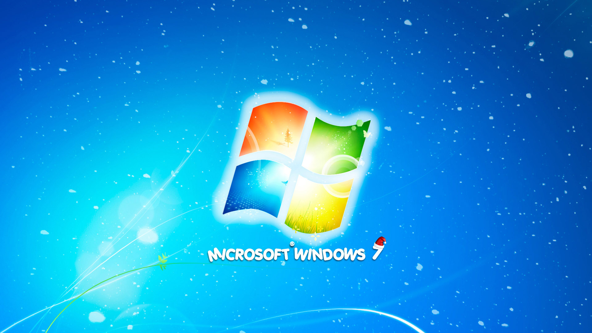 2012win7圣诞新年高清壁纸