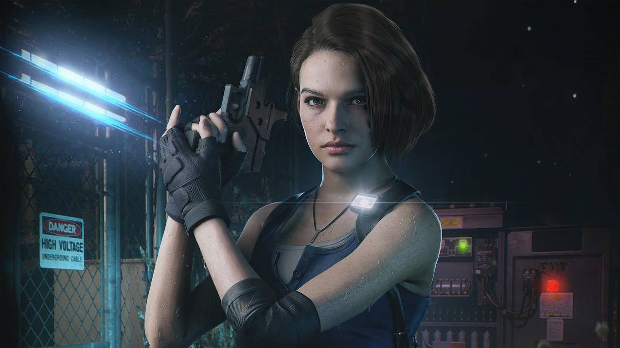 吉尔Jill《生化危机3重制版 Resident Evil 3》4k精选游戏高清壁纸