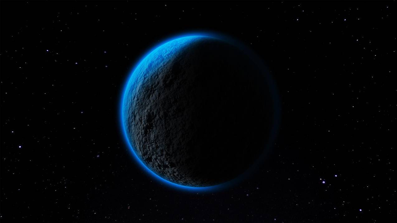 星球 蓝色的光 4k风景精选高清壁纸