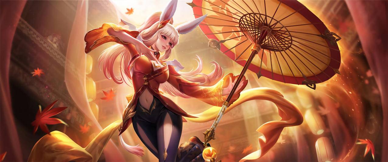 王者荣耀 幻舞玲珑公孙离 3440x1440带鱼屏高清壁纸
