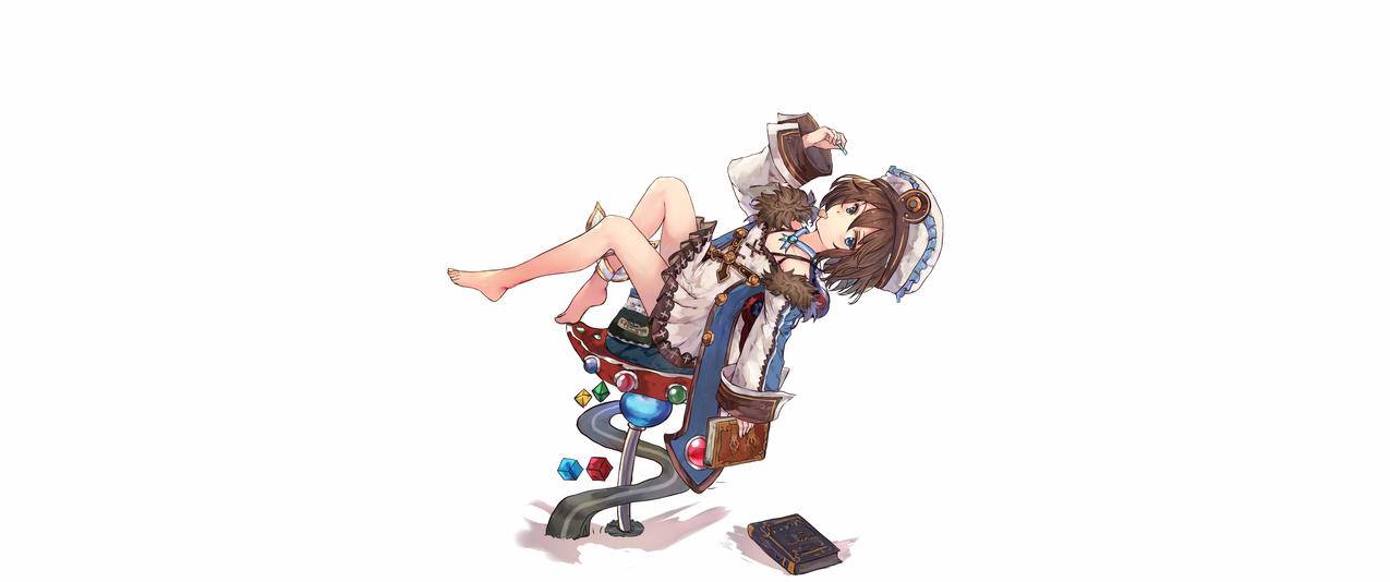 黑发带鱼屏高清壁纸