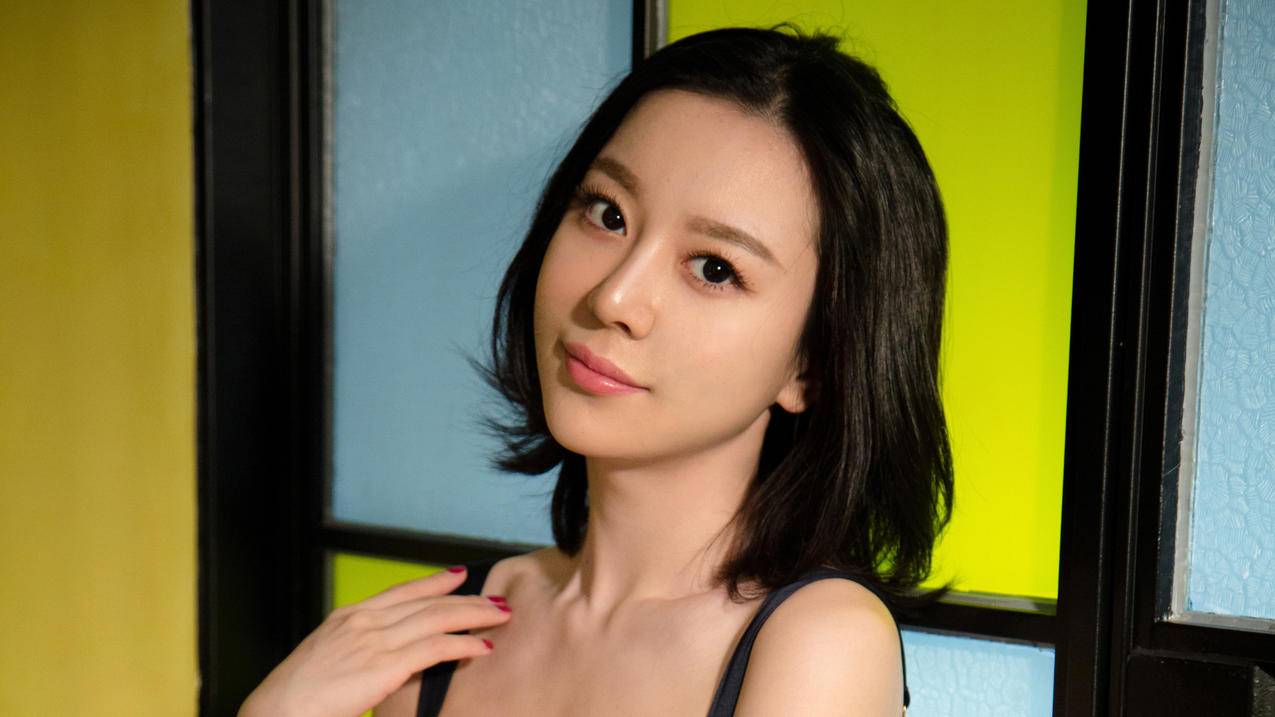慕羽茜美女模特4k高清壁纸