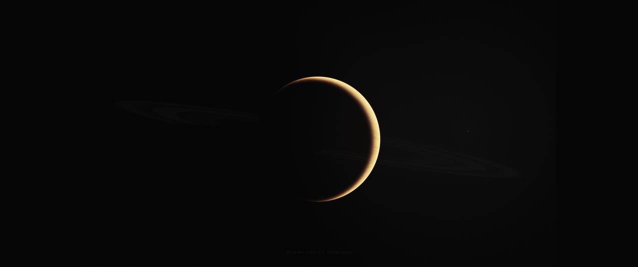 视角转变2月球星球带鱼屏高清壁纸