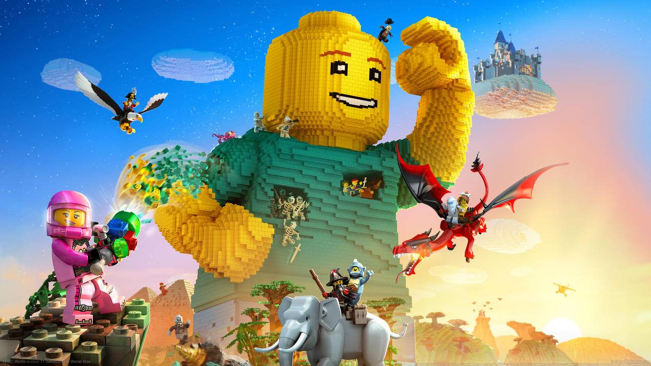 《乐高世界 LEGO WORLDS》4K精选高清壁纸
