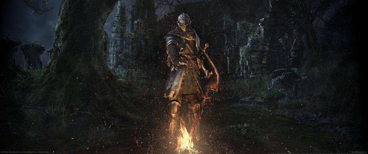 黑暗之魂darksouls游戏带鱼屏高清壁纸