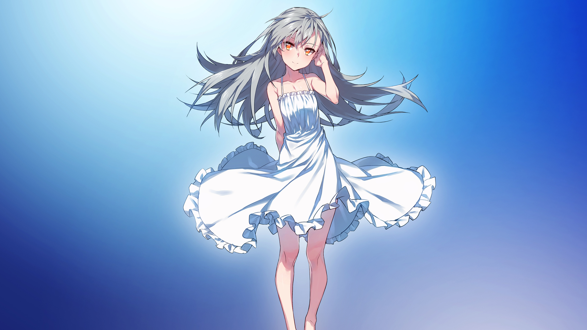 Morning Breeze 动漫少女高清壁纸