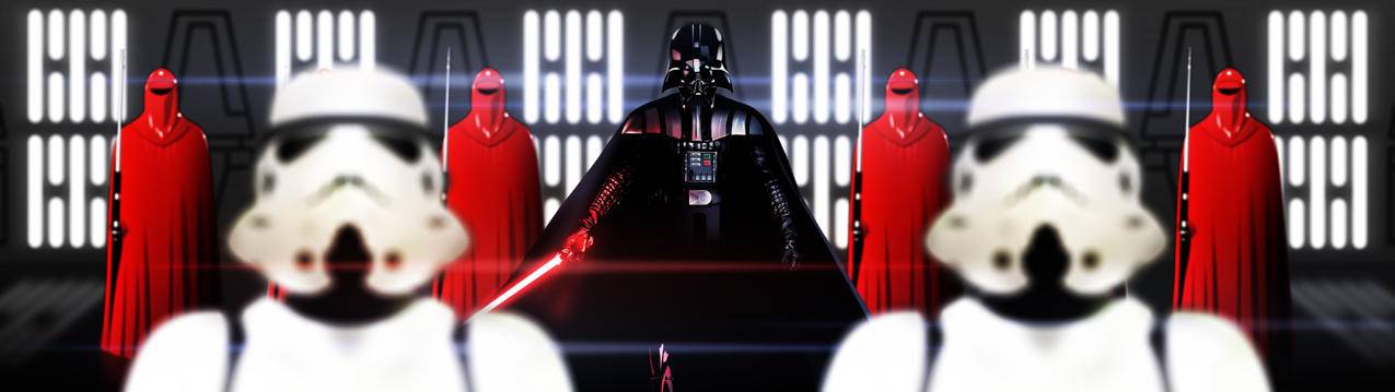 星球大战 Darth Vader Death Star Hallway 5120x1440高清壁纸