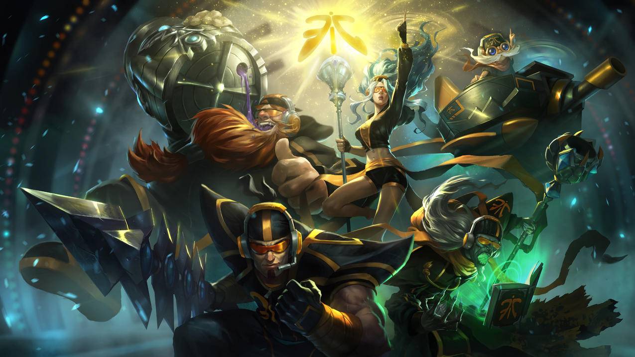 Fnatic 迦娜 库奇 嘉文四世 卡尔萨斯 古拉加斯 英雄联盟 4k电脑高清壁纸