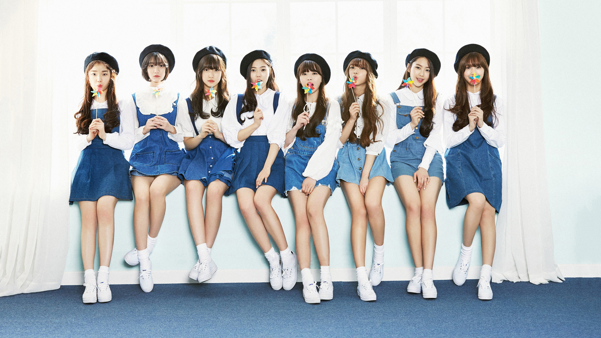 oh my girl组合成员，美女团，Oh My Girl高清壁纸