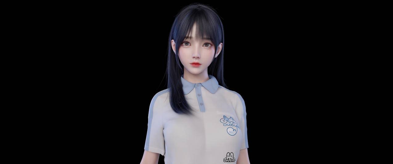 是姐姐还是妹妹 3d美女 麻匪3440x1440带鱼屏高清壁纸